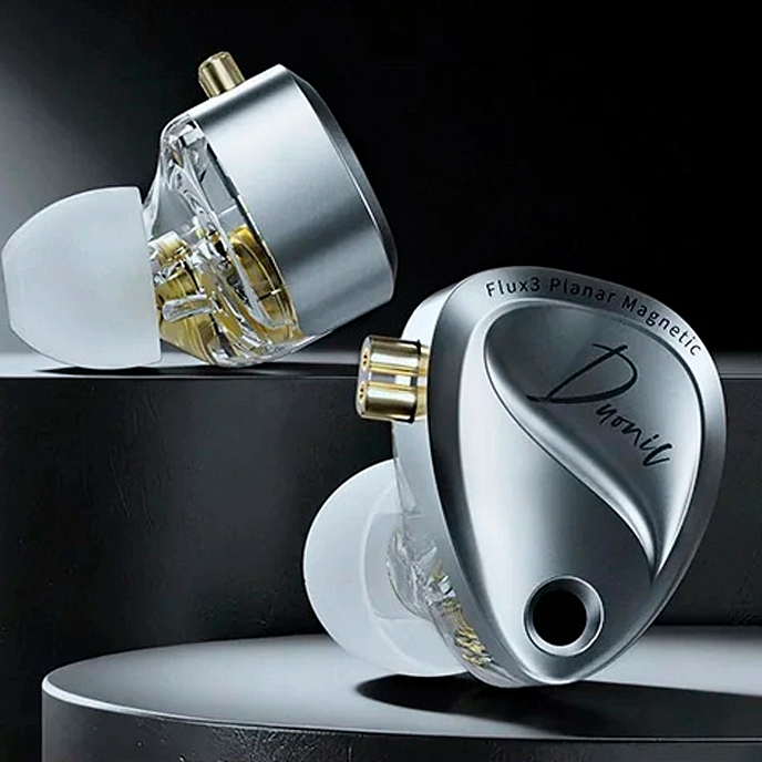 Наушники внутриканальные KZ Duonic (Without Switches) 3.5mm Without Mic Silver - рис.2