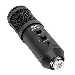 Микрофон студийный CAD PM1100 PodMasterD USB Pro Black