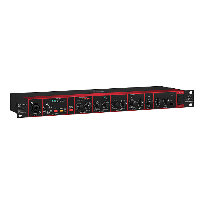 Микрофонный предусилитель Behringer Ultravoice UV1 Black Red - рис.1