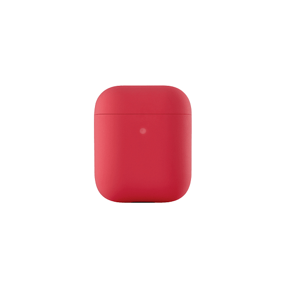 Чехол для Airpods uBear Touch Case for Apple AirPods Red - рис.0