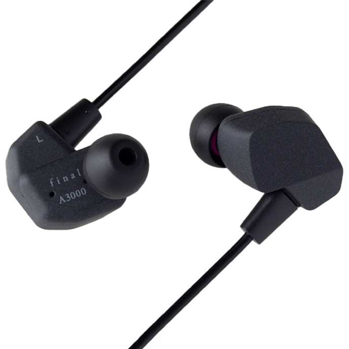 Наушники внутриканальные Final Audio A3000 Matte Black - рис.0