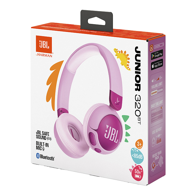 Беспроводные наушники JBL Junior 320BT Purple - рис.7