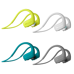 Наушники-плеер Sony NW-WS623 4gb blue