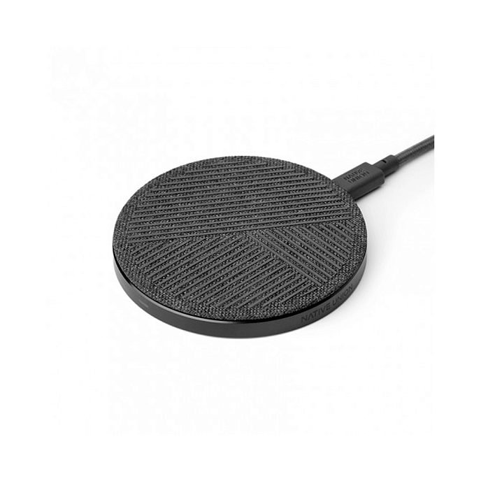 Беспроводная зарядка Native Union DROP Wireless Charger Qi Grey - рис.1
