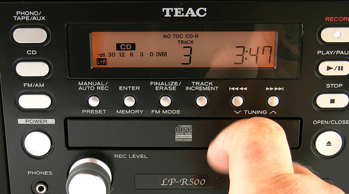Mini система TEAC LP-R500 Black - рис.4