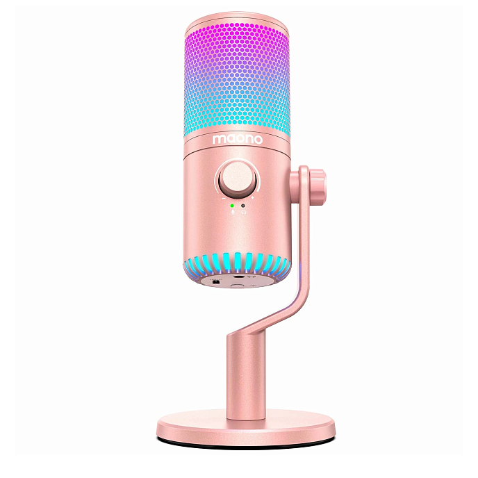 Микрофон для стриминга и игр Maono DM30RGB Pink - рис.2