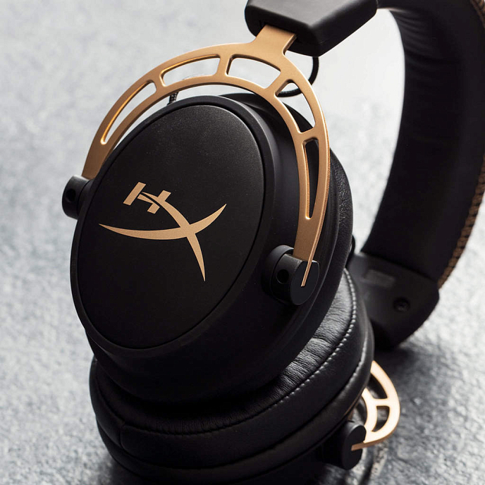 Игровая гарнитура HyperX Cloud Alpha Gold - рис.3