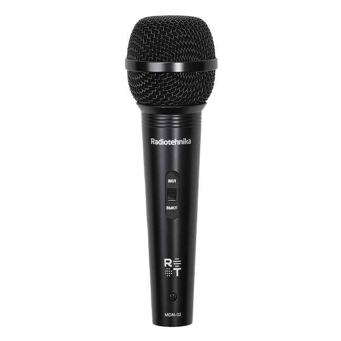Микрофон вокальный Radiotehnika MDN-02 Black - рис.0