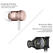 Наушники Rock Mula S Stereo Lightning Earphone Gold - рис.3 Наушники Rock Mula S Stereo Lightning Earphone Gold - рис.3
