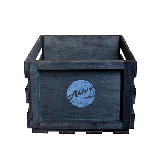 Ящик для винила Alive Audio Nature BX-084 Black - рис.0
