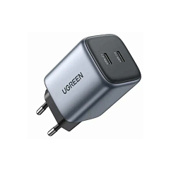 Зарядное устройство Ugreen CD294 Nexode 45W USB-C Grey