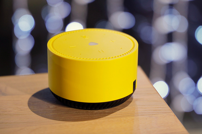 Умная колонка Яндекс Станция Лайт Yellow - рис.1