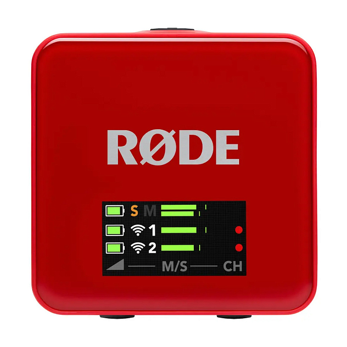 Микрофон беспроводной RODE Wireless GO Gen 3 Red - рис.1