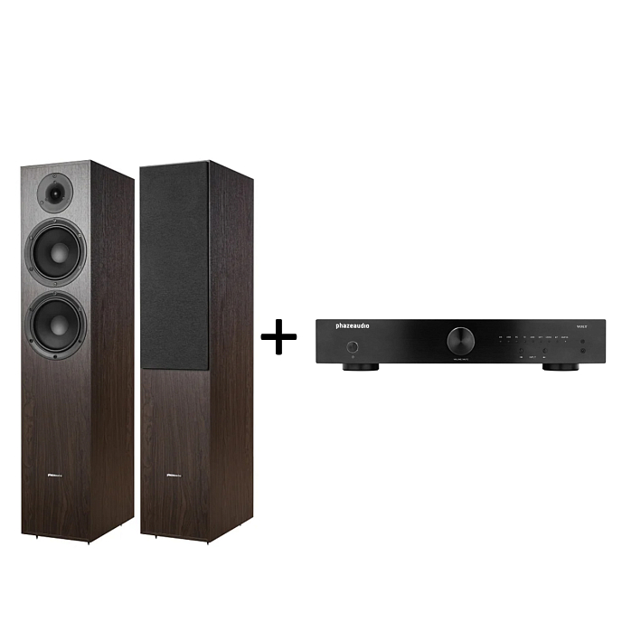 Комплект Phaze Audio Volt Black + Phaze Audio Tilia 1 Dark Oak - рис.0