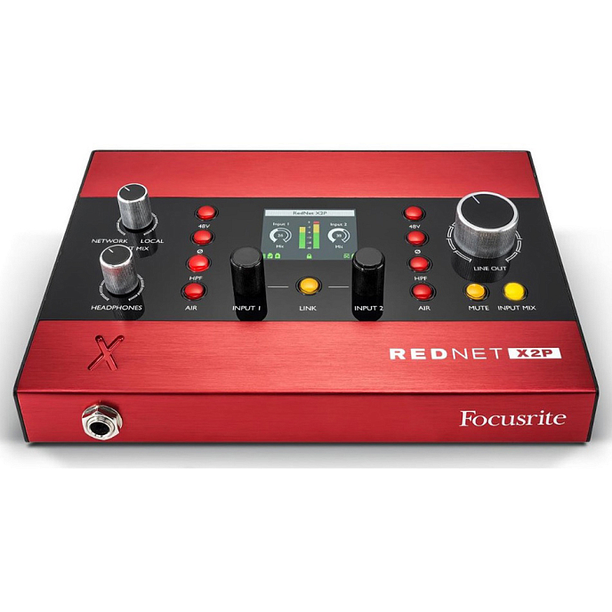 Аудиоинтерфейс FOCUSRITE RedNet X2P - рис.0
