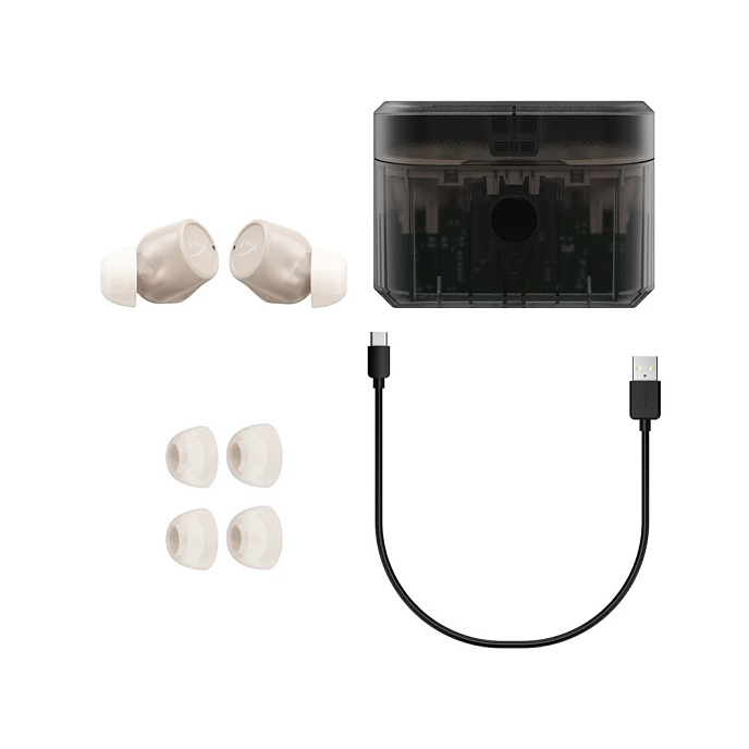 Беспроводные наушники HyperX Cirro Buds Pro White - рис.4