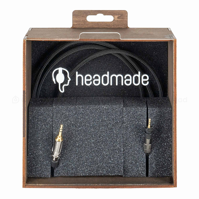 Кабель HeadMade Bennett - Shure SRH440, SRH840, SRH940, SRH750 - 3.5mm, 1.2m - рис.1