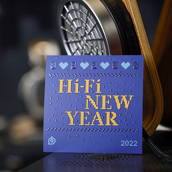 Сувенир Dr.Head Открытка Hi-Fi New Year - рис.0