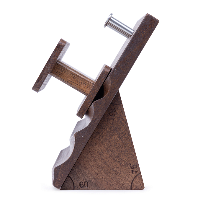 Подставка под наушники Dr.Head Under Wood IEM Stand Fir Audio Walnut - рис.5