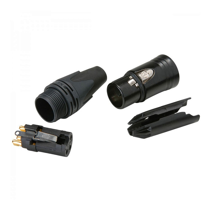 Разъём Neutrik NC3FXX-B XLR-f - рис.1
