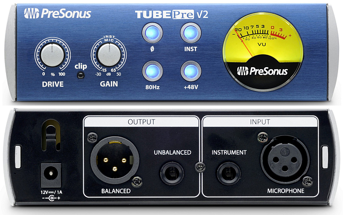 Микрофонный предусилитель PreSonus TubePre V2 - рис.4