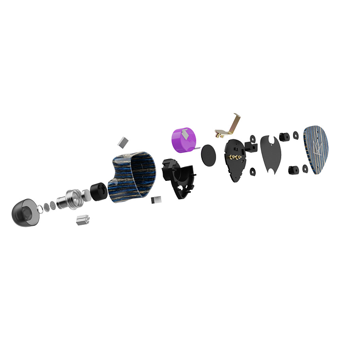 Беспроводные наушники Noble Audio Fokus Prestige Encore Black Blue - рис.12