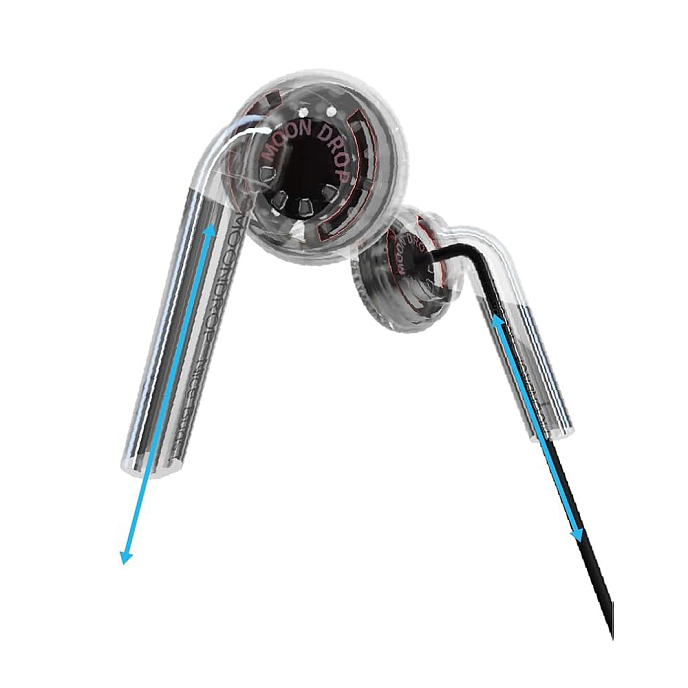 Наушники внутриканальные MoonDrop Nice Buds Transparent - рис.3