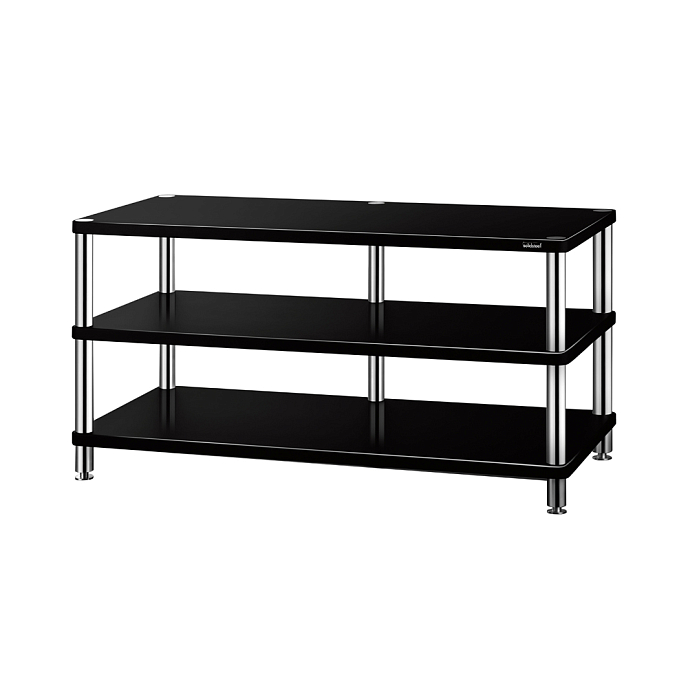Стойка для Hi-Fi Solidsteel HW-3L Glossy Black - рис.0