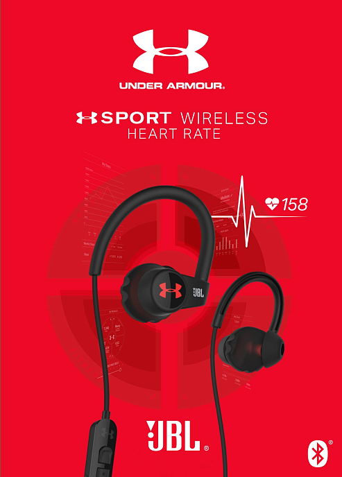 Беспроводные наушники JBL Under Armour Sport Wireless Heart Rate Black - рис.10