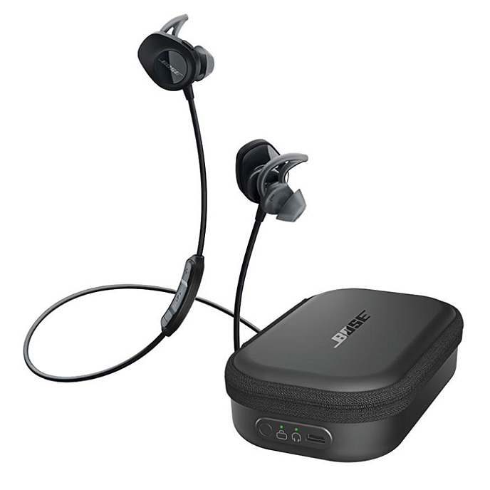 Беспроводные наушники Bose SoundSport Wireless Charging case Black - рис.0