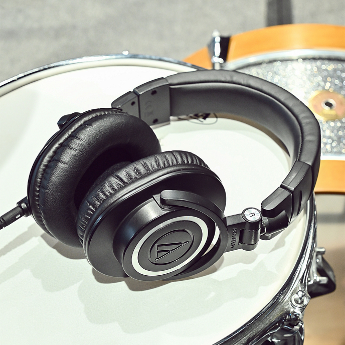 Наушники полноразмерные Audio-Technica ATH-M50xMO Black Orange - рис.9