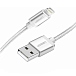 Кабель UGREEN US199 Lightning - USB-A 1m Silver - рис.1