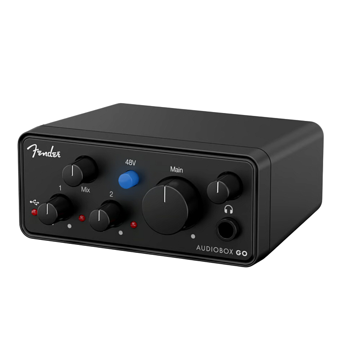 Аудиоинтерфейс Fender Audiobox GO Black - рис.1