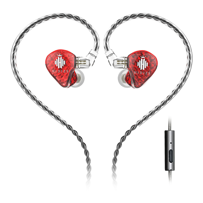 Наушники внутриканальные Hidizs MS1 Galaxy with mic Red - рис.0