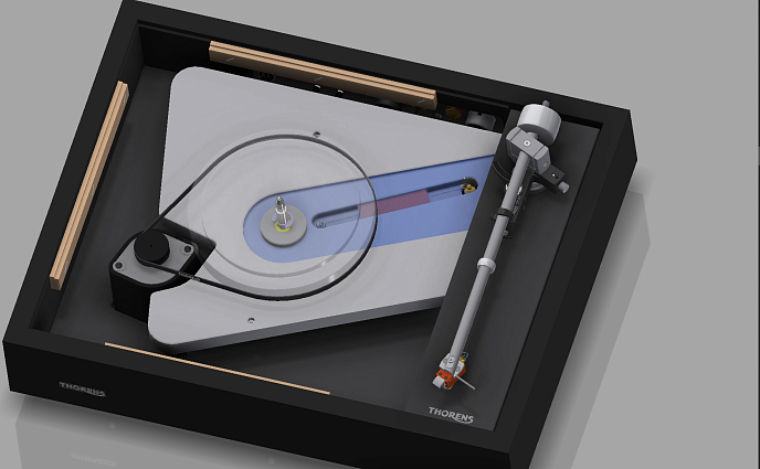 Проигрыватель винила Thorens TD 1601 Walnut - рис.6