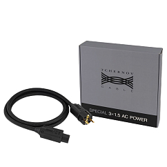 Кабель Tchernov Cable Special 3x1.5 AC Power EUR Black 1.65m