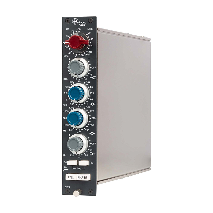 Микрофонный предусилитель Heritage Audio 8173 Black - рис.1