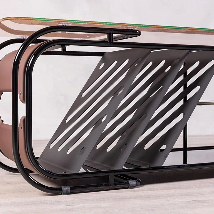 Стойка для Hi-Fi F2F Мелодия Glossy Black Bronze Dark Brown - рис.6