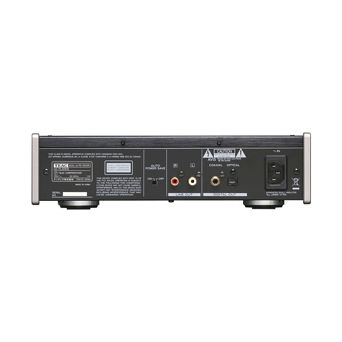 CD проигрыватель TEAC PD-501HR Black - рис.2