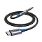 UGREEN CM734 Grey USB-C - 3.5mm 1m