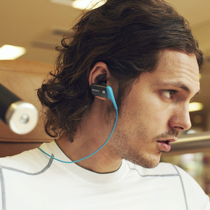 Беспроводные наушники SONY MDR-AS600BT Black - рис.6