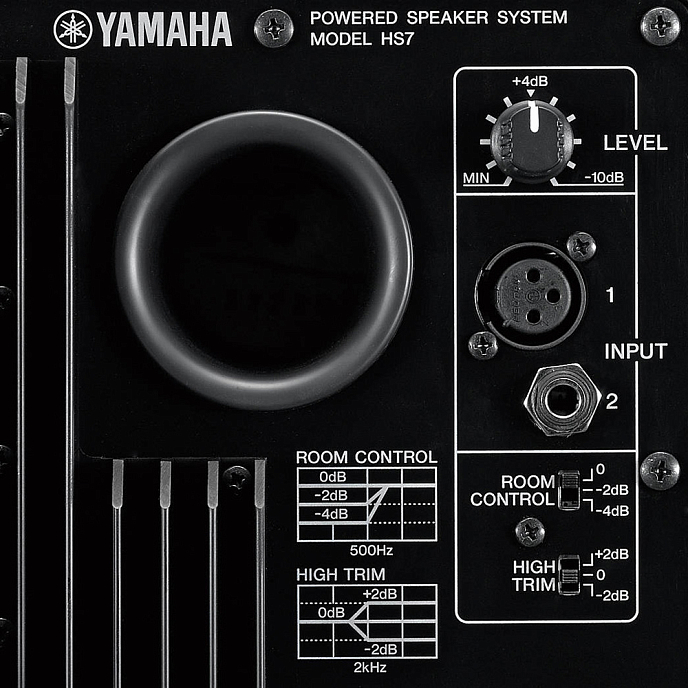 Студийный монитор Yamaha HS7 White - рис.3