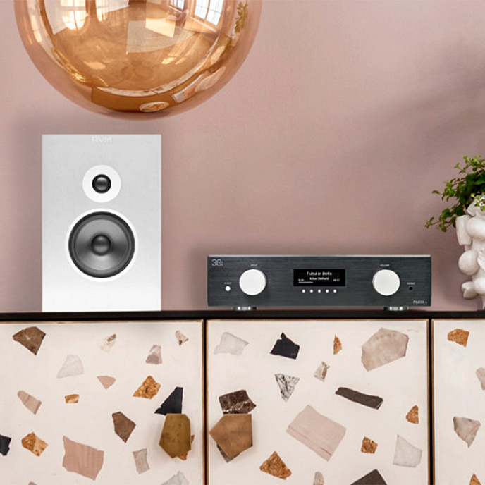 Полочная акустика AVM Audio CB 2.3 White Aluminium - рис.7