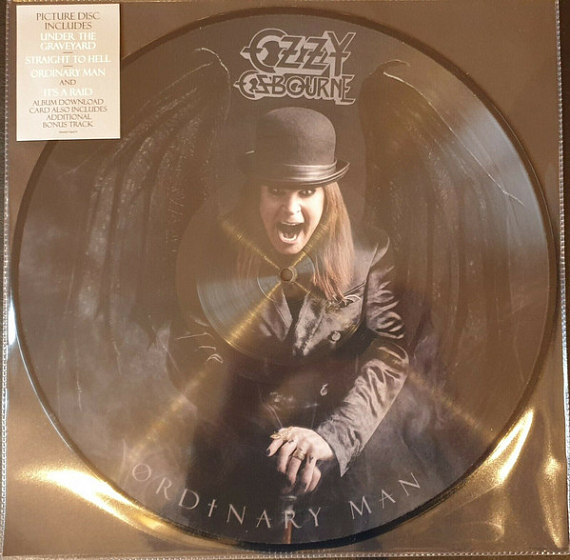 Пластинка Ozzy Osbourne - Ordinary Man pictures LP - рис.0