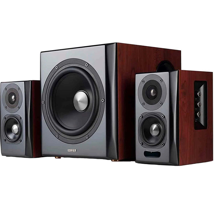 Полочная акустика Edifier S350DB Brown - рис.0