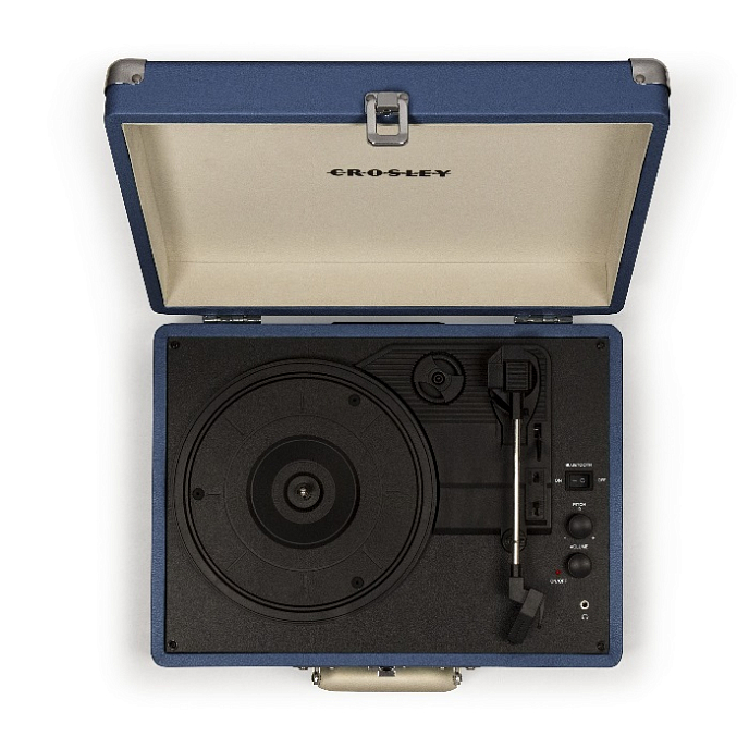 Проигрыватель винила Crosley Cruiser Deluxe Blue - рис.1