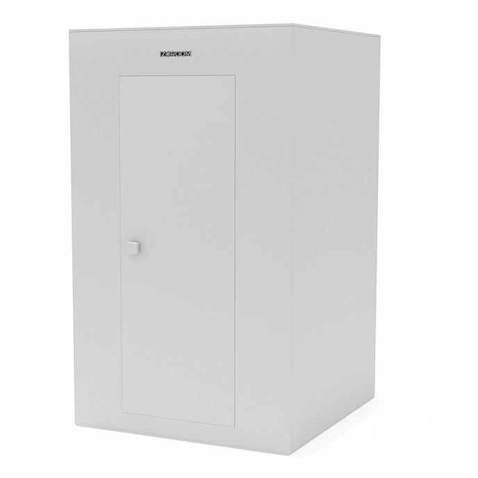 Акустическая кабина IzoRoom Maxi without window Black Blue - рис.2