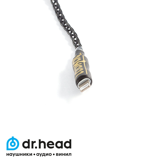 Кабель Labkable Silver Black MMCX - lightning - рис.5