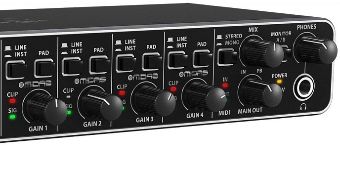 Внешняя звуковая карта BEHRINGER UMC404HD - рис.5