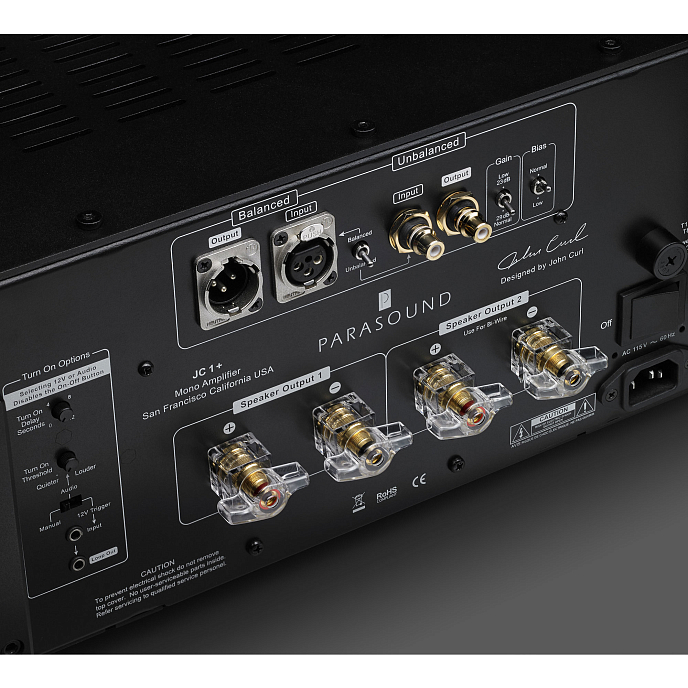 Усилитель мощности Parasound JC 1+ Black - рис.5